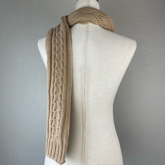 Tan Scarf EUC  - Picture 3 of 5
